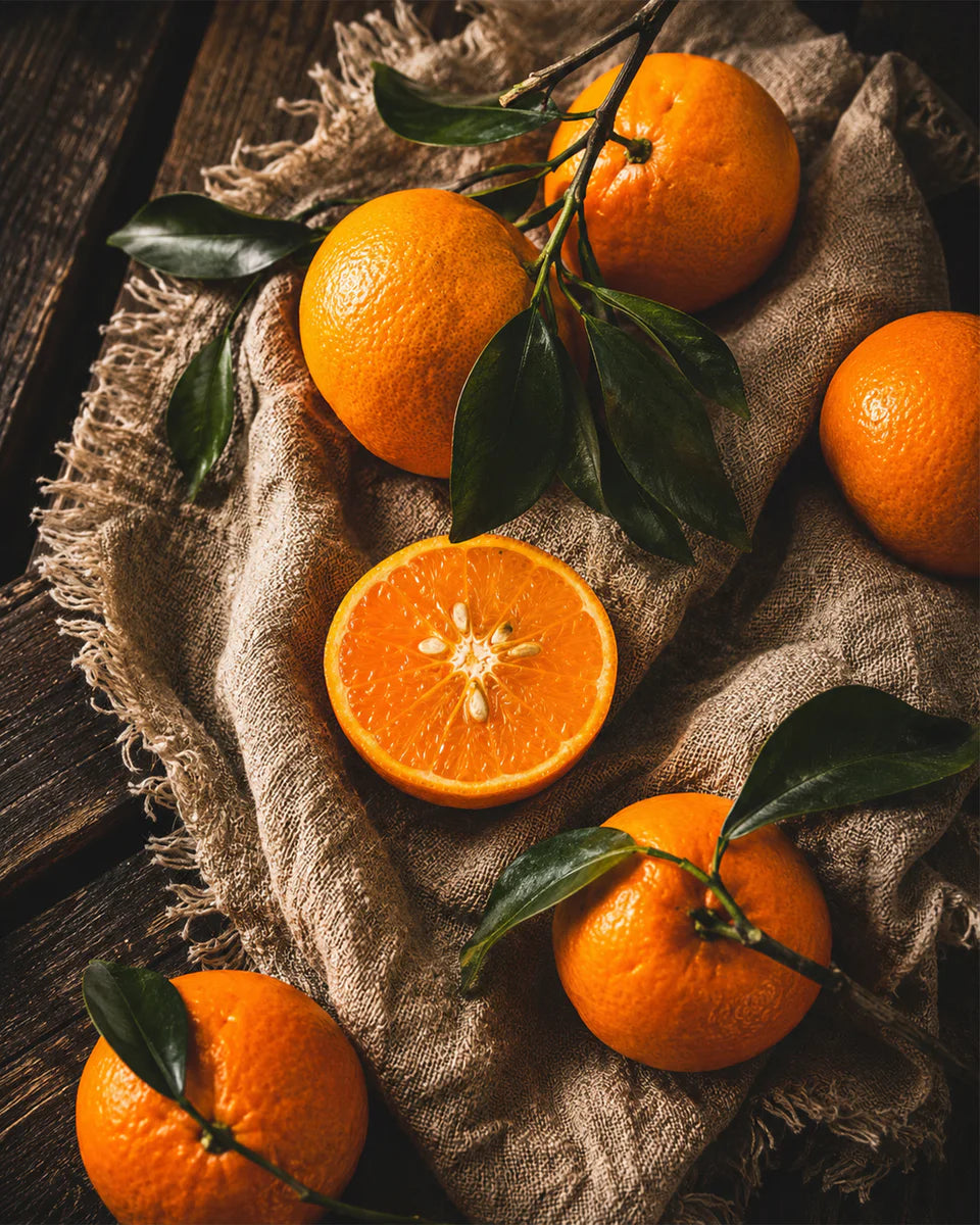 Capri Island Orange No. 38 fragrance mood inspiration; not an ingredient list